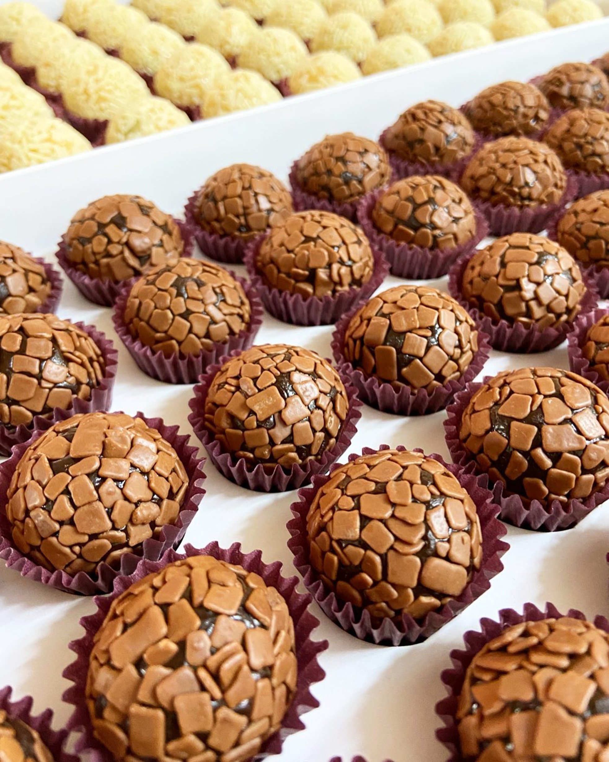 Brazilian sweet brigadier.